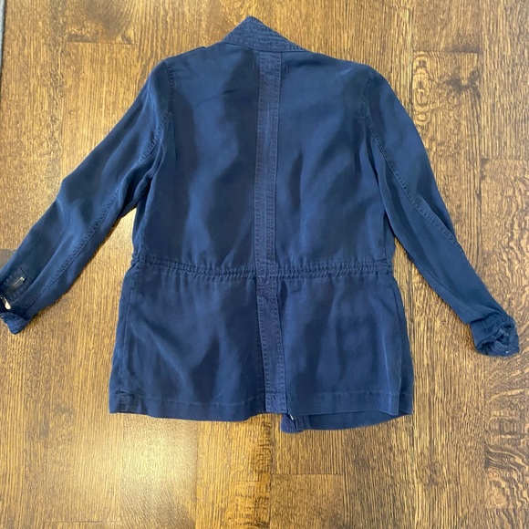 Max Jeans Utility Jacket Blue Size S - Picture 4 of 4